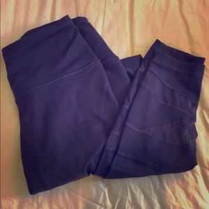 Purple VS workout pants
